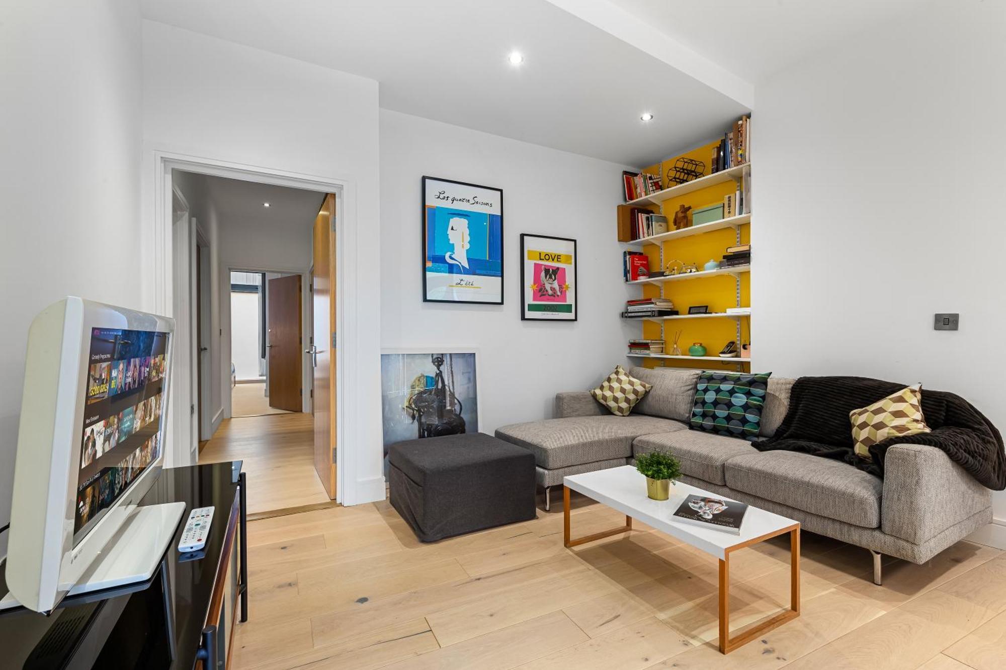 Trendy 2 Bed Flat In Greenwich With Car Parking Londra Dış mekan fotoğraf
